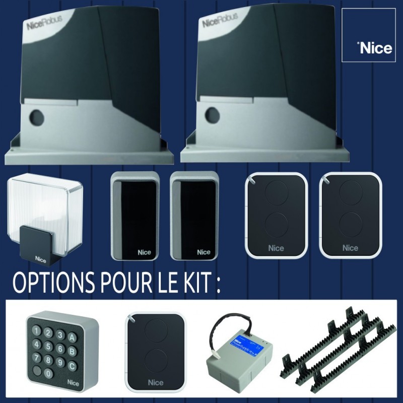 2X-Robuskit 400 Kit Nice 2 vantaux 2X-Robuskit 400 Kit Nice 2 vantaux