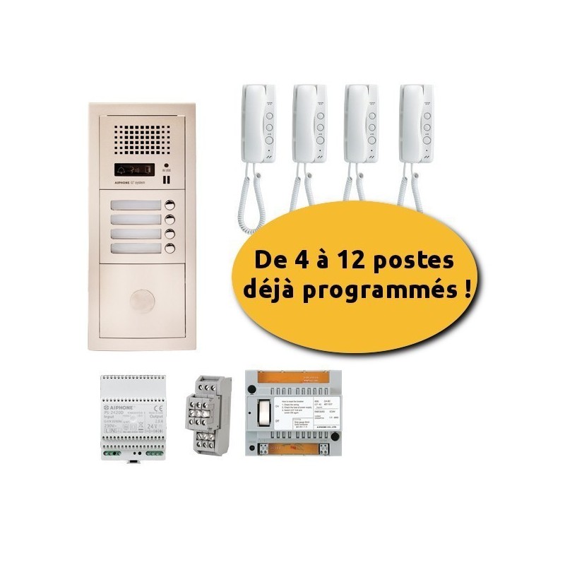 Aiphone GTA11E Interphone 11 appartements Aiphone GTA11E Interphone 11 appartements