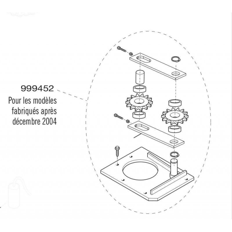 Kit tendeur de chaîne cardin 999452