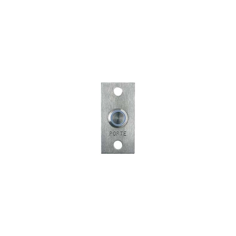 Bouton inox éclairé, encastré AIPHONE Bouton inox éclairé, encastré AIPHONE
