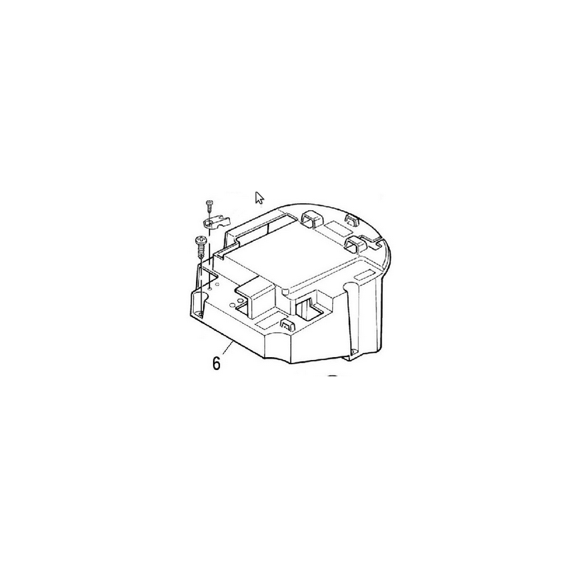 PPD0727R04.4540 - Support carte éléctronique