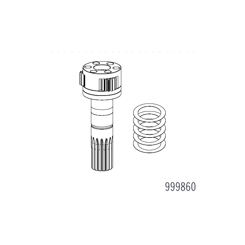 Réducteur 4e étage pour bl824 Cardin – Pièce 999860