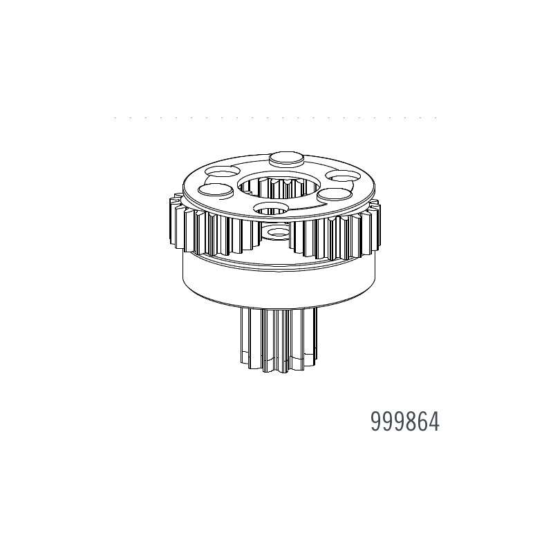 Réducteur 3e étage pour bl824 Cardin – Pièce 999864