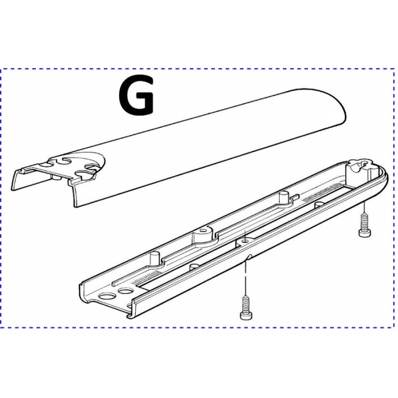 Pièces détachées wingo4024 carter avant complet