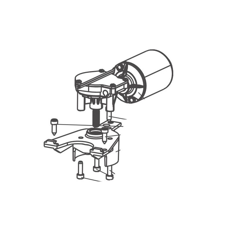 Groupe moteur pièce détachée moteur FAAC 391