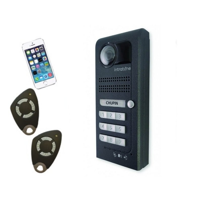 Vidéophone GSM 1 bouton prépayé 15 ans avec clavier à codes