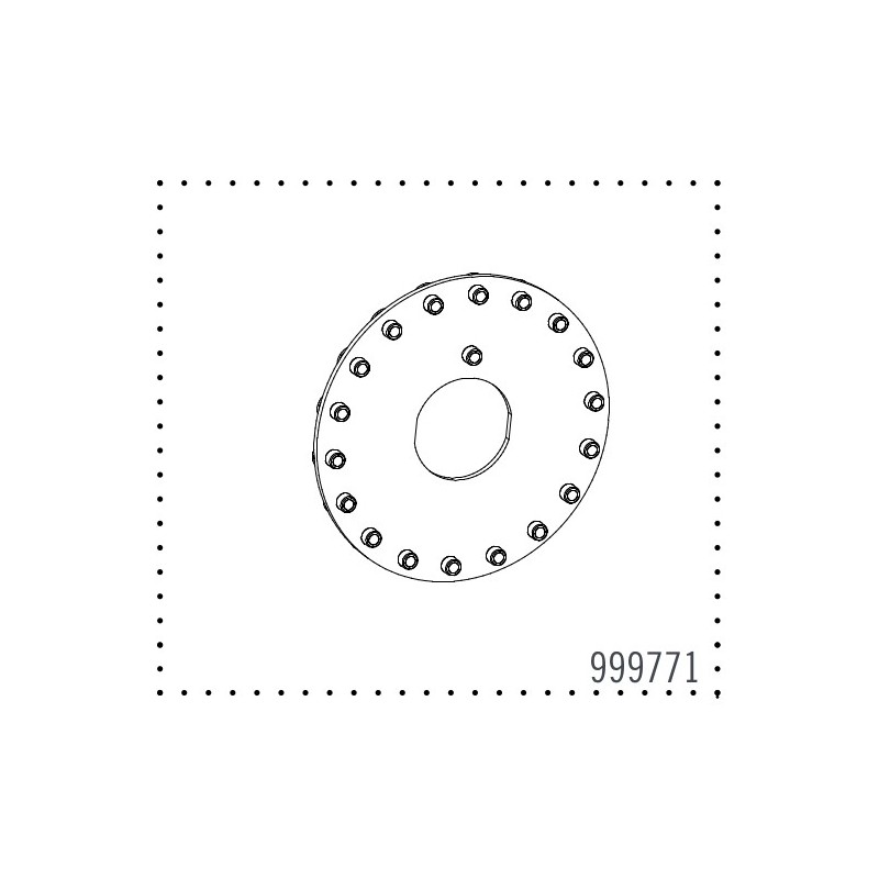 Roue encodeur Cardin SL1524 SLX3024