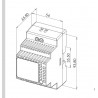 ADD2448 Alimentation DIN230 24VDC