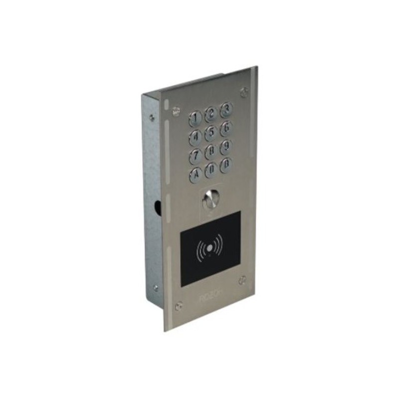 Clavier codé avec lecteur ML - Encastrement - Inox