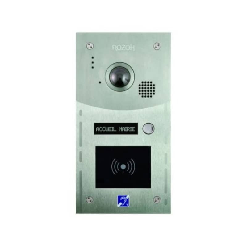 Interphone vidéo 2 boutons avec lecteur- Rozoh