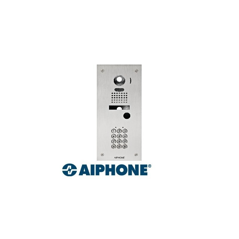 Aiphone KJKF - Façade inox encastrée pour kits vidéo JK