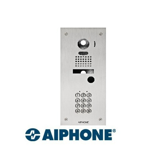 Aiphone KJKF - Façade inox encastrée pour kits vidéo JK