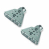 Patte de fixation sur portail PLA15 Nice