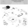  Kit tendeur de chaîne cardin 999452