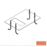 Plaque de sol pour moteur coulissant cardin SL1524