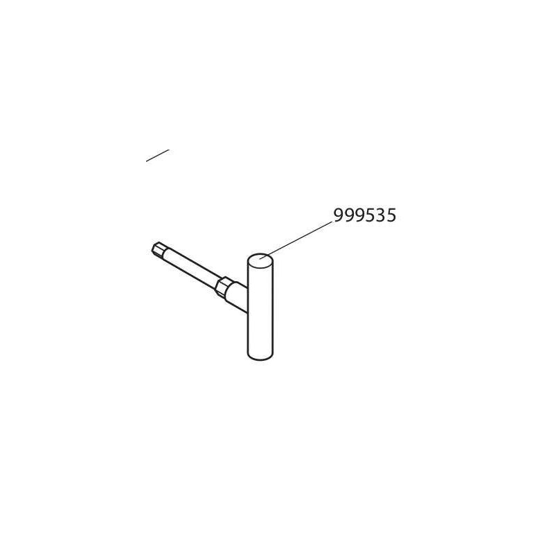 Clé six pans de déverrouillage moteur BL3924