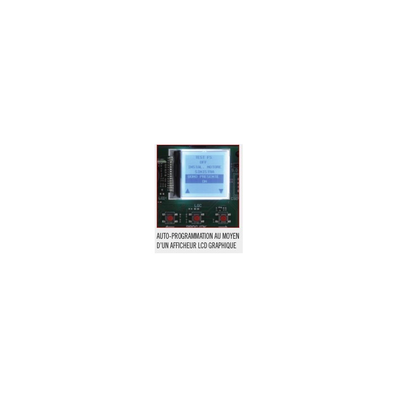   SL524CB Afficheur LCD Kit cardin de portail coulissant