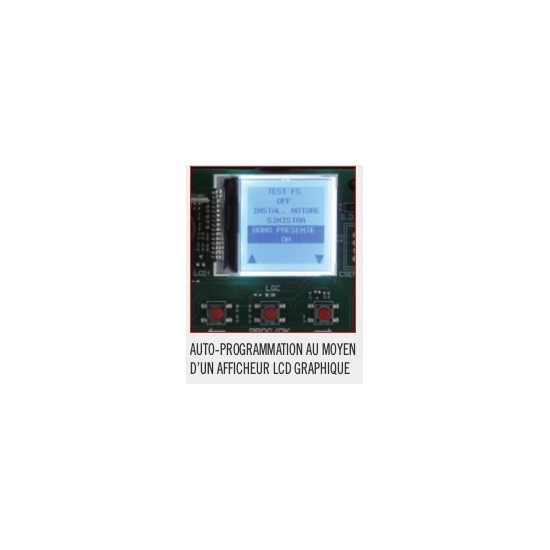   SL524CB Afficheur LCD Kit cardin de portail coulissant