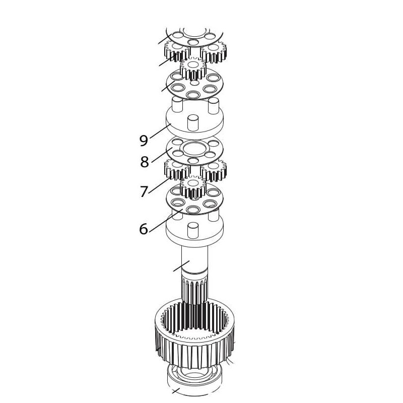 Kit reducteur troisieme etage pour BL3924 Cardin – Pièce 999553