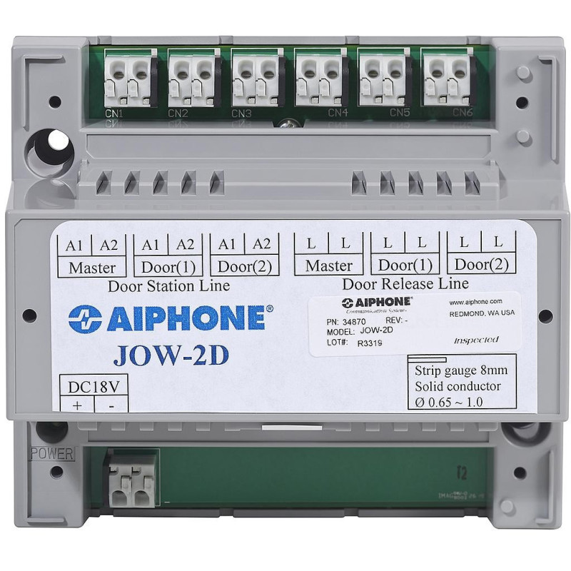 Adaptateur pour 2 platines de rue vidéo gamme JO