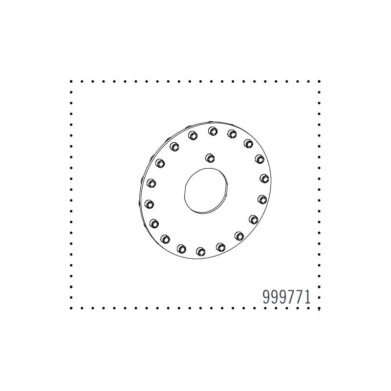 Roue encodeur Cardin SL1524 SLX3024