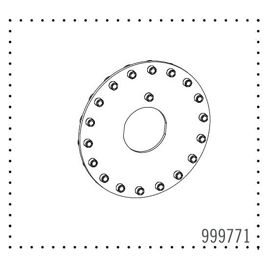Roue encodeur Cardin SL1524 SLX3024