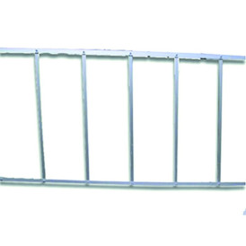 Grille rabattable 2 m DEA – Barrière sécurité aluminium