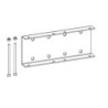 Plaque de fixation BL1924 et BL1920