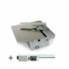 HLBOXC Cardin caisson enterré - moteur HL et portail battant
