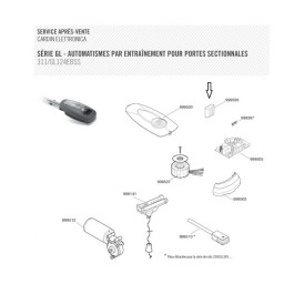 Batterie NiMH 1300mAh 24V pour Cardin GL124EBSS - SLX624