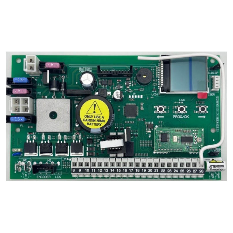 Carte électronique Cardin SLX1024 - Moteur portail coulissant