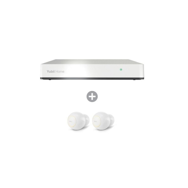 Kit integrant une box domotique yubii home et 2 tetes thermostatiques - nice