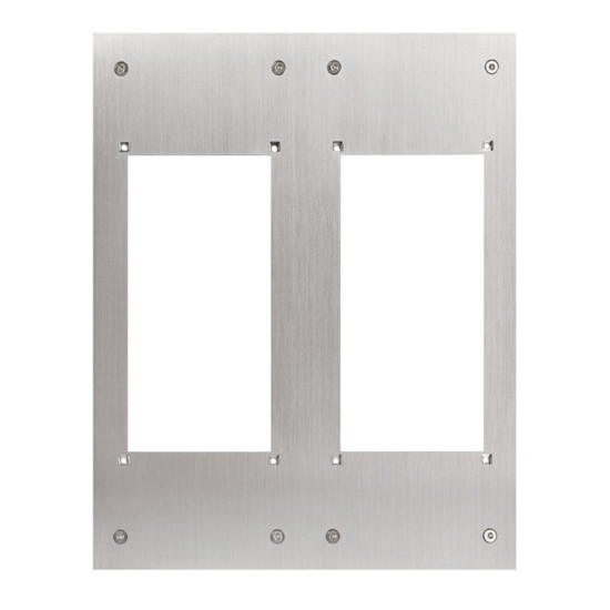 Plaque de finition pour 2 x 2 modules