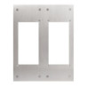 Plaque de finition pour 2 x 2 modules