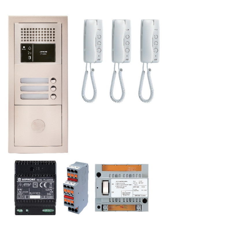 Pack audio 3 boutons d'appels