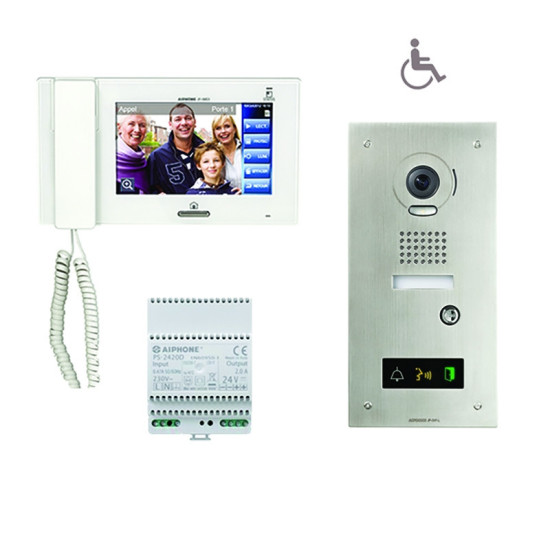 Kit vidéo encastré accessibilité JP