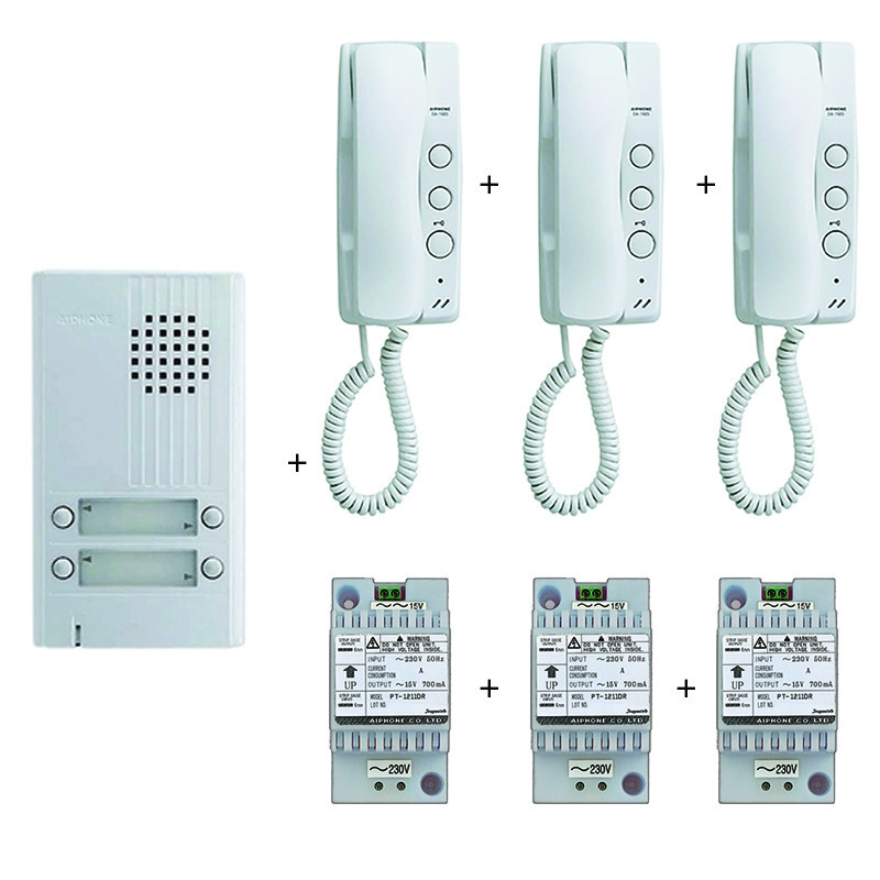 Kit audio 3 logements