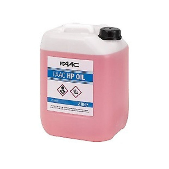 Huile hydraulique FAAC HP Oil 10 L - Bidon professionnel