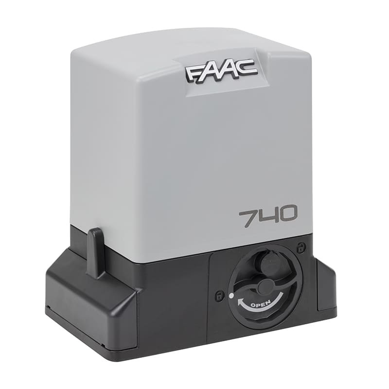 Moteur coulissant FAAC 740 Z16 230V avec encodeur pour portail