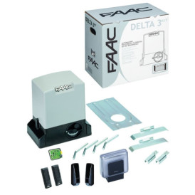 Kit Deltakit3 230V FAAC – Automatisation portail coulissant 900 kg