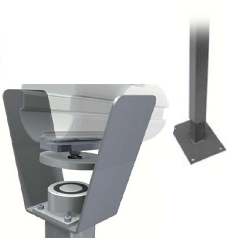Lyre de repos avec ventouse DEA – maintien sécurisé barrières