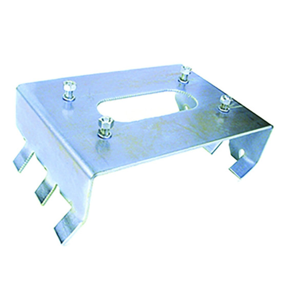 Embase pour barrière STOP DEA - Fixation inox, stabilité