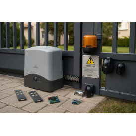 KT-SLACEFAST: Motorisation 24V rapide pour portail coulissant Cardin (2)