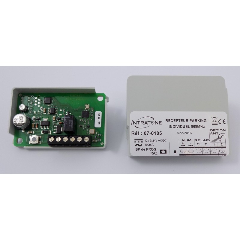 INTRATONE Récepteur à switch HF 868 MHz pour Box/parking