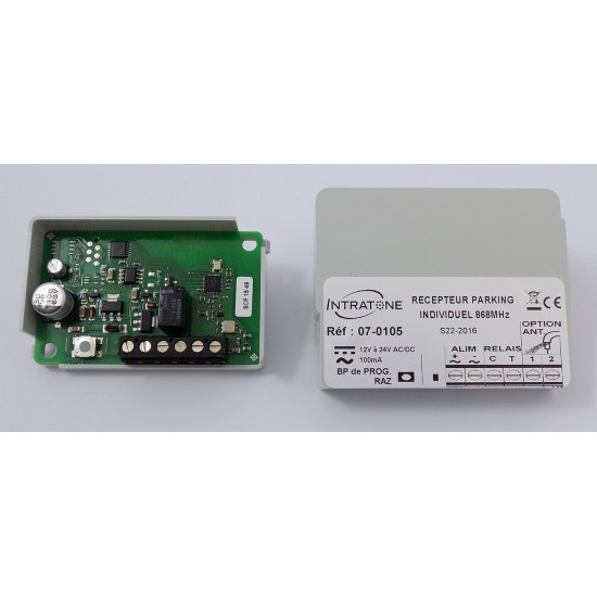 INTRATONE Récepteur à switch HF 868 MHz pour Box/parking