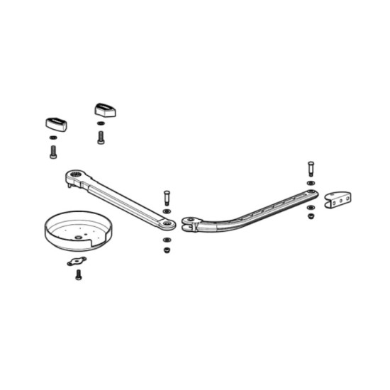 bras de rechange pour blgriffe moteur battant cardin