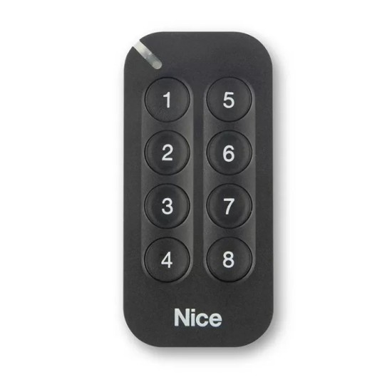 Émetteur 8 canaux 433 MHz Nice - Rolling Code, télécommande