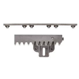 Crémaillère nylon renforcée 6 points 1200 kg portail coulissant