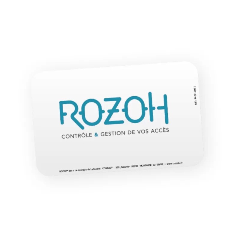 Badge carte CB MIFARE DESFire Light - 1 face non personnalisée