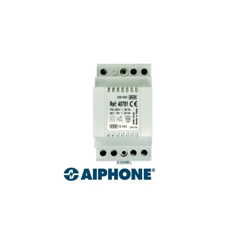 Aiphone 40781 Alimentation 12V 1,5 A 